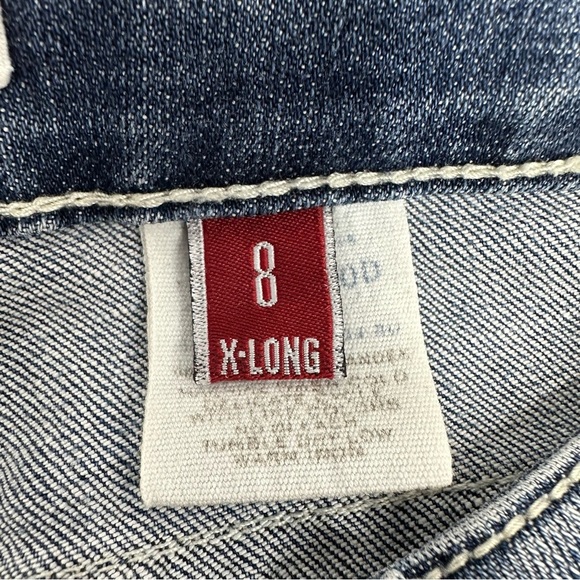 Stetson Women’s size 8 x 34 Tall Hollywood Bootcut Stretch Jeans - Picture 11 of 12